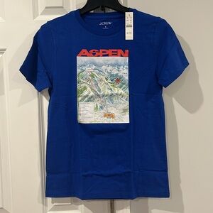 NWT J.Crew Aspen Graphic Tee